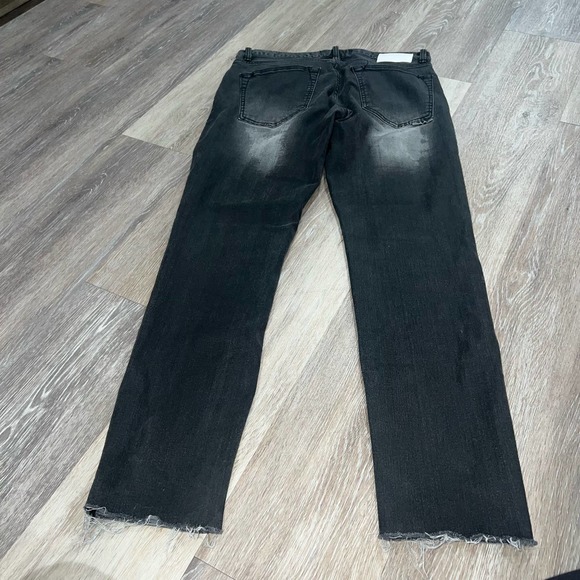 Lab 101 Black Grey Wash Jeans Size 31 W - Picture 3 of 8